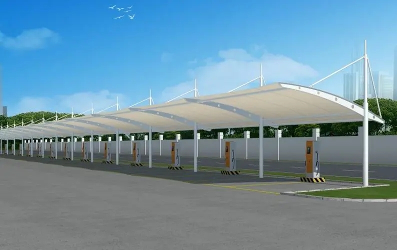 庆安县充电桩车棚