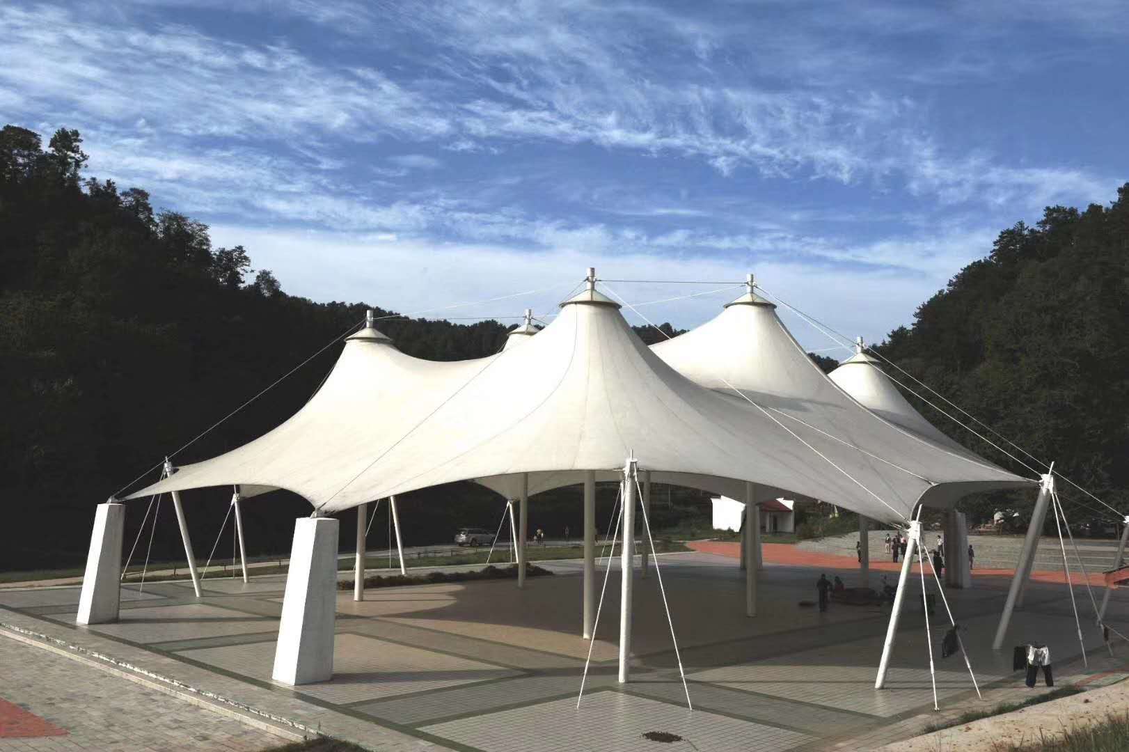 庆安县张拉膜结构