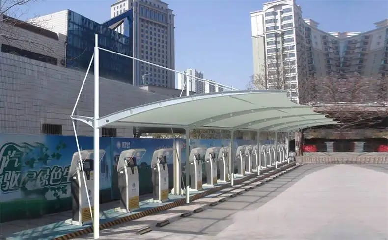 庆安县膜结构停车棚